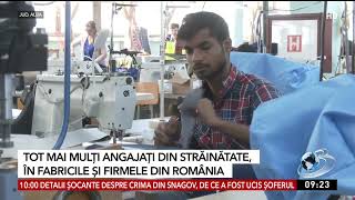 Reportaj întro fabrică de textile unde lucrează muncitori din Nepal Pakistan si Bangladesh [upl. by Eixela]