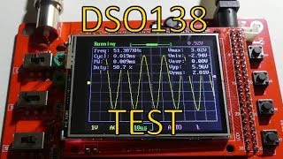 DSO 138  testy mini oscyloskopu [upl. by Ollopa]