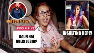 Shilpa Shinde INSULTING Reply to Gulki Joshi  Salman Khan Not Hosting Bigg Boss 17 [upl. by Alidus]