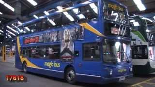 Stagecoach Manchester Hyde Road Bus Depot Visit On The 16082014 [upl. by Ramled58]