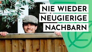 10 Tipps für mehr Sichtschutz und Privatsphäre im Garten [upl. by Gylys]