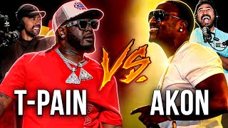 TPain reacts to TPain vs Akon 🔥 THE MORNING SHIFT SHOW [upl. by Halsey]