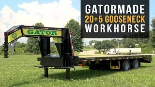 Gatormade 205 Dual Tandem Gooseneck Workhorse [upl. by Nnednarb799]