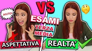 ESAMI di TERZA MEDIA Aspettativa VS Realtà [upl. by Dee Dee]