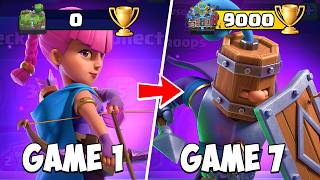 I Played The Best Clash Royale Deck For Every NEW Evolution [upl. by Llenrahc705]