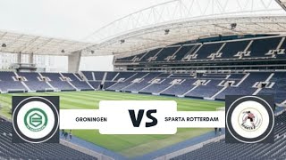 GRONINGEN VS SPARTA ROTTERDAM [upl. by Rosemary160]