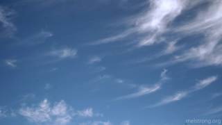 Time lapse of cirrus uncinus and floccus [upl. by Ginzburg761]