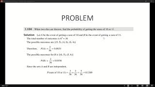 PTSP TOPIC  PROBLEMS ON DICE 22011A0423 [upl. by Nnylakcaj]