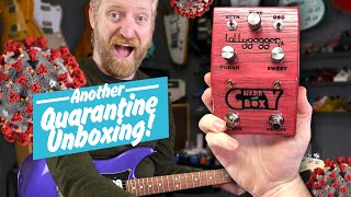 Lollygagger Cherry Box FUZZ  Quarantine Unboxing velcro ripping octave wooden box oscillating FUN [upl. by Eduj]