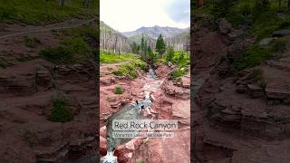 Red Rock Canyon waterton watertonlakesnationalpark albertacanada canada ofwcanada pinas short [upl. by Uos]