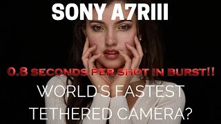 Sony a7RIII Real World Testing During A Tethered Shoot [upl. by Martinson]