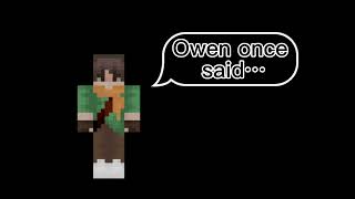 Outsiders SMP Owen saying Magic for 2 minutes [upl. by Akienom]