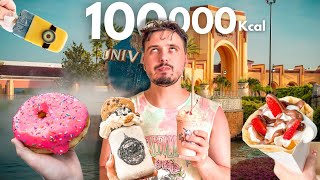 Eating 100000 Calories at Universal amp Disney Ultimate Food Tour [upl. by Eirised]