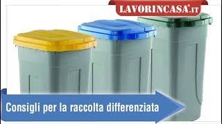 Consigli per la raccolta differenziata [upl. by Adirem]