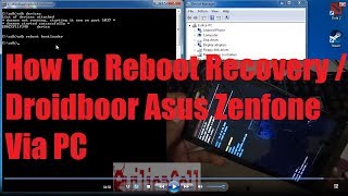 Cara Recovery  Droidboot Asus Zenfone Via PC [upl. by Rep]