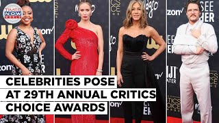 Critics Choice Awards All Best Red Carpet Looks From 2024 Critics Choice Awards [upl. by Killigrew65]