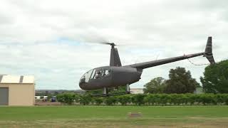 Bacchus Marsh Strawberry Festival  Helicopter Take off [upl. by Bank]