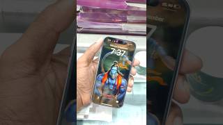 Iphone 15 edge to edge tampered glass with silicon border high quality glass viralshort viralvideo [upl. by Hniht527]