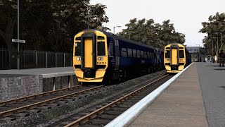 2H71 1143 Inverness  Dingwall  Train Simulator Classic [upl. by Aliahkim]