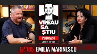 EMILIA MARINESCU „Nu pictorul nu moare de foame în Romania”  VREAU SĂ ȘTIU EP 185 [upl. by Cuthbertson]