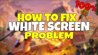 Creative Destruction  How to fix WHITE SCREEN Problem  100 WORKING [upl. by Anivlac]