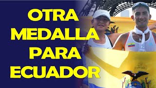 ECUADOR GANA MEDALLA DE PLATA EN 40 KM MARCHA RELEVOS MIXTO EN LOS JUEGOS OLÍMPICOS PARÍS 2024 [upl. by Yssim]