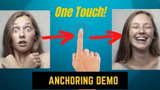 NLP Anchoring Technique Demonstration  How to Install Stack amp Use Anchors  Training Technique [upl. by Bentley466]