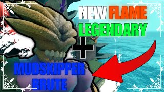 NEW FLAME LEGENDARY  MUDSKIPPER BRUTE  WEAPON  Deepwoken [upl. by Aemat]