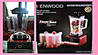 Unboxing KENWOOD Multifunction Blender Robots [upl. by Belen100]