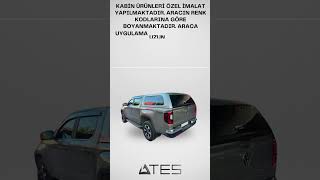 VOLKSWAGEN AMAROK 2023 CAMLI KABİN  Ateş Aksesuar  TEL 08503082580 [upl. by Kcirdneked550]