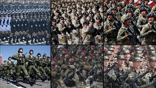 15 BEST MILITARY PARADES IN THE WORLD [upl. by Tsenre]