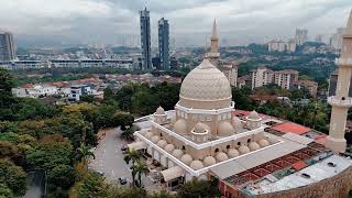 Drone shot Masjid al Mukaramah Sri Damansara [upl. by Amabel]