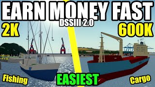 NEW Fastest and Easiest Way to Earn Money  Roblox Dynamic Ship Simulator III [upl. by Faux214]