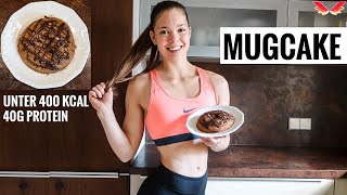 5 Minuten Protein Mugcake Schoko 40g Eiweiß [upl. by Shoemaker]