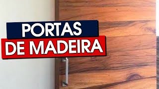 41 PORTAS MADEIRA PARA SALA SOFISTICADAS E ELEGANTES [upl. by Hett]