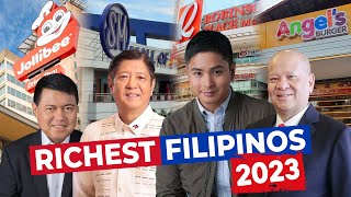 New 10 Pinaka MAYAMANG Tao sa Pilipinas  Top 10 Richest Filipinos [upl. by Piselli805]