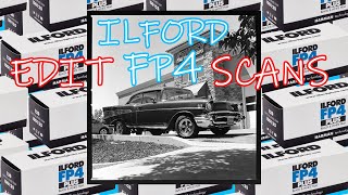 How To Edit Film Photos Ilford FP4 [upl. by Socem]