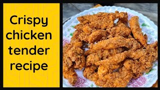 crispy chicken fingerschicken stripschicken tender [upl. by Daggna]