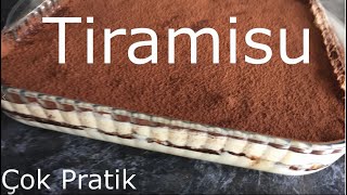 Tiramisu Nasıl Yapılır Tadına doyamayacaksınız Tiramusu [upl. by Ludwog]