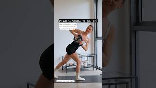 PILATES x STRENGTH GIRLS try this now 🔥 pilates fitness tatemcrae pilatesgirl homeworkout [upl. by Elleuqram]