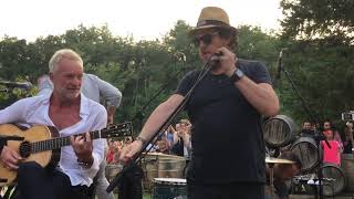 Sting e Zucchero Fornaciari  Senza una donna [upl. by Hopfinger591]