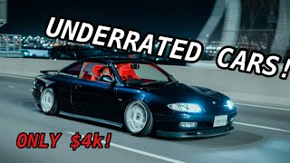 Top 13 Most UNDERRATED Sports Cars For Under 5k [upl. by Azarcon]