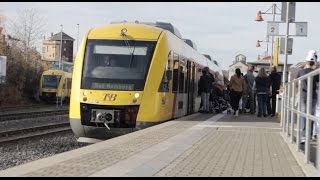 Usingen Sehenswürdigkeiten Neuer Bahnhof Usingen [upl. by Dihsar]