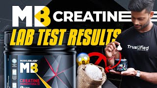 MUSCLEBLAZE CREATINE MONOHYDRATE LAB TEST REVIEW BY TRUSTIFIED  review health gym [upl. by Darach]