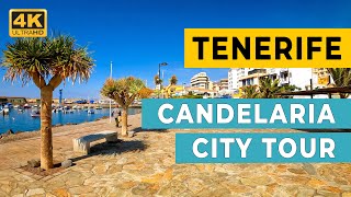 TENERIFE Candelaria  City Tour 4K Ultra HD 60fps [upl. by Argus124]