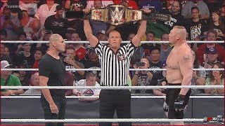 Cain Velasquez vs Brock Lesnar  WWE World Championship Match WWE RAW  FULL MATCH [upl. by Truscott]