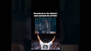 THROWBACK to Jim Abbott’s IMPROBABLE NOHITTER [upl. by Eelaroc222]