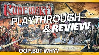 quotRunewarsquot by Fantasy Flight games Gameplay and Review [upl. by Hollinger]