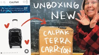 CALPAK Terra 45L Carry On Unboxing 📦✨🧳 [upl. by Elburt]