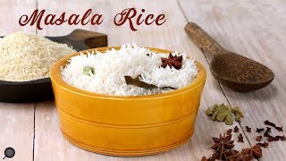 Masala Rice Recipe  Cooking Perfect Rice at Home [upl. by Ahsekim]